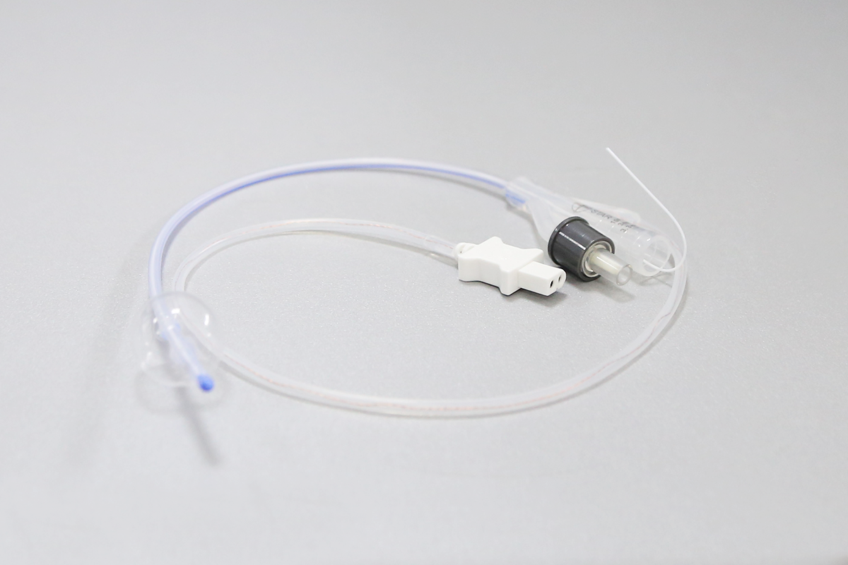 一次性使用硅膠測溫導尿管（雙腔兒童）