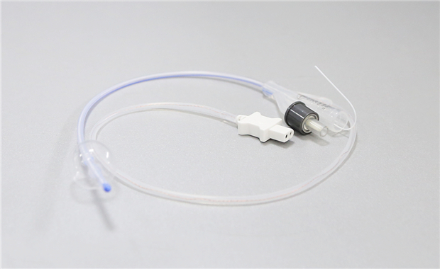 一次性使用硅膠測溫導尿管（雙腔兒童）
